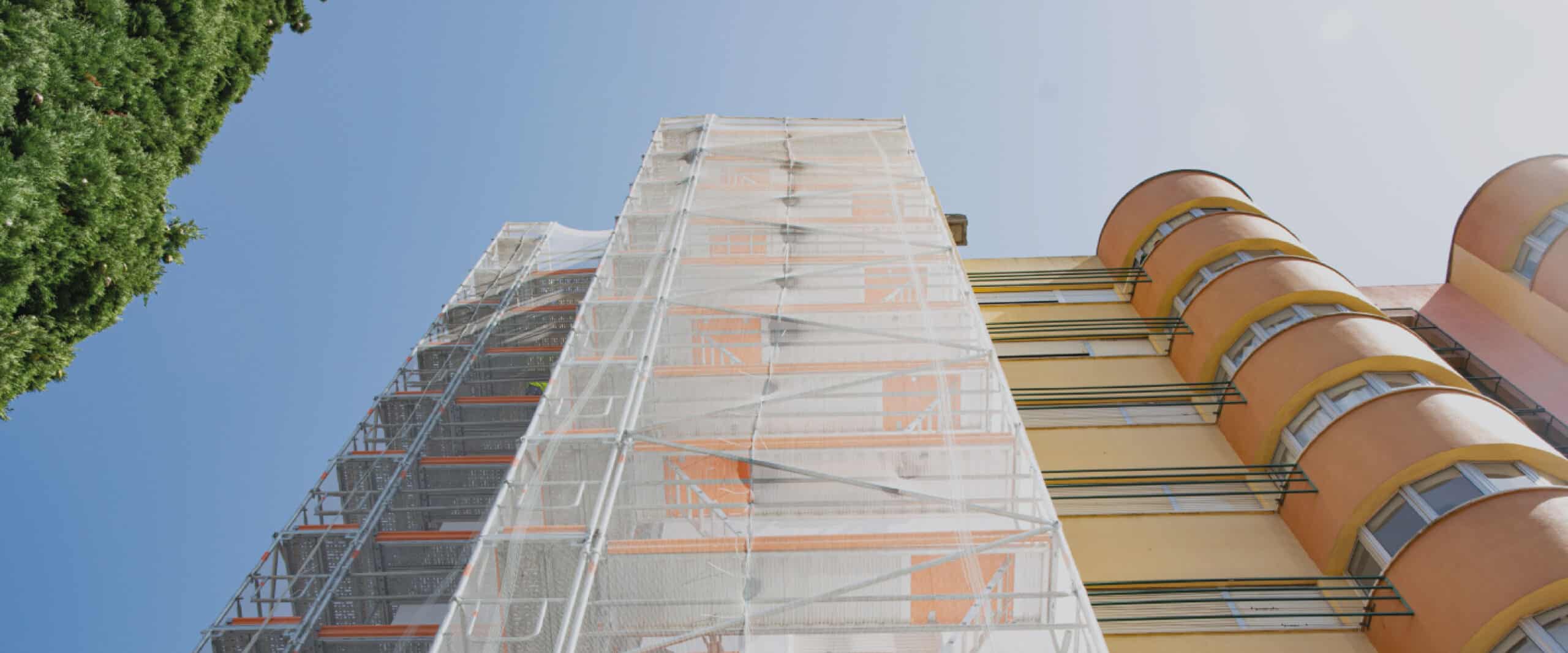 scaffolding facade-residential