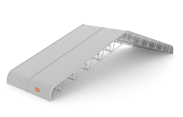 temporary roof symmetric