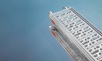 Catari L³, the new generation of steel decks, scaffold planks